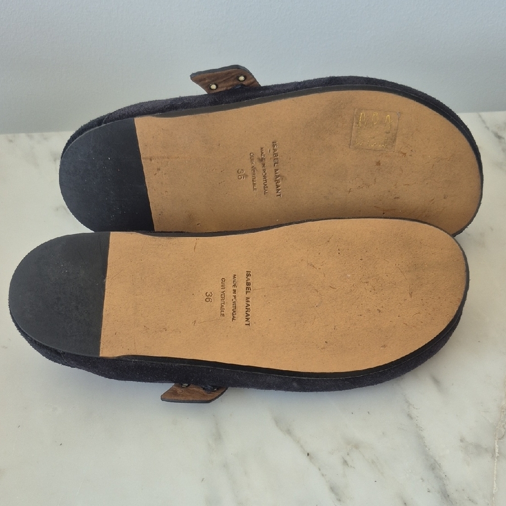 Isabel Marant Tan Leather Footwear - Picture 6 of 7